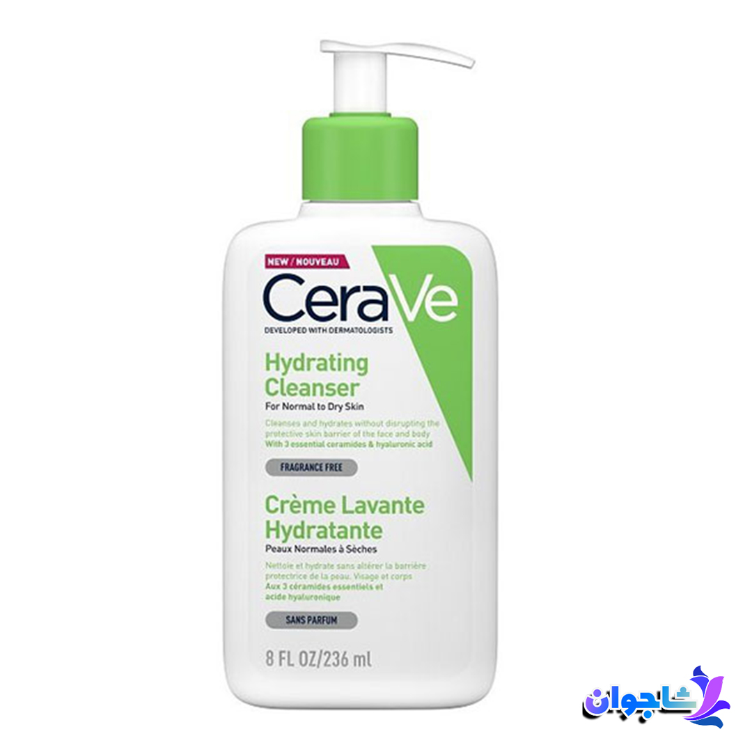 ژل شستشو و آبرسان سراوی حجم 236 میلی لیتر