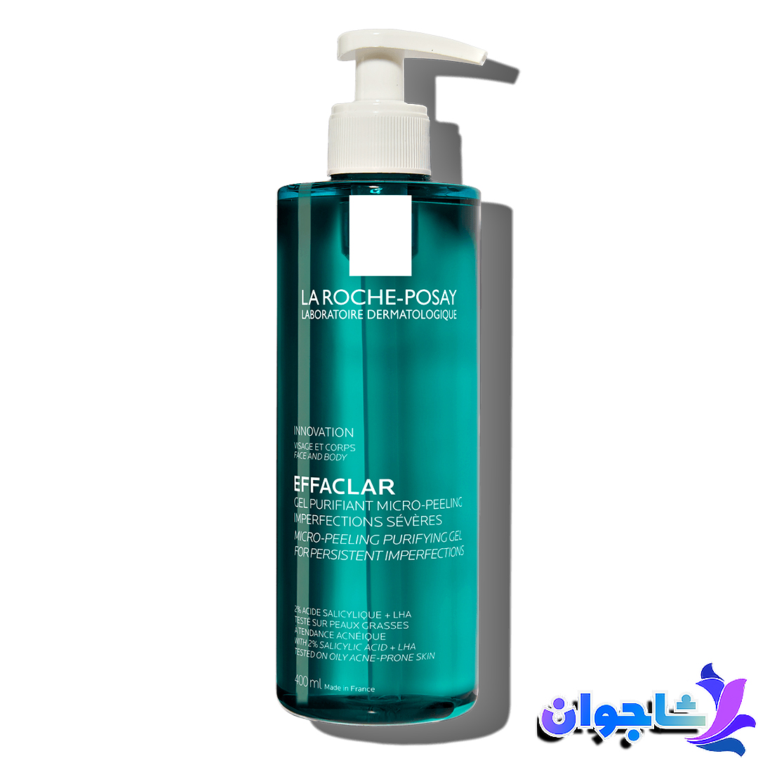 ژل شست و شوی میکرو پیلینگ ضد جوش افکلار لاروش پوزای 400 میل